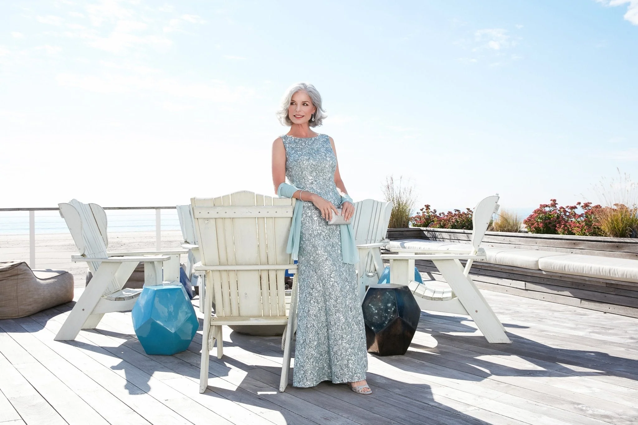 Alex Evenings 81122556 Long Formal Evening Lace Dress - Primitiveus