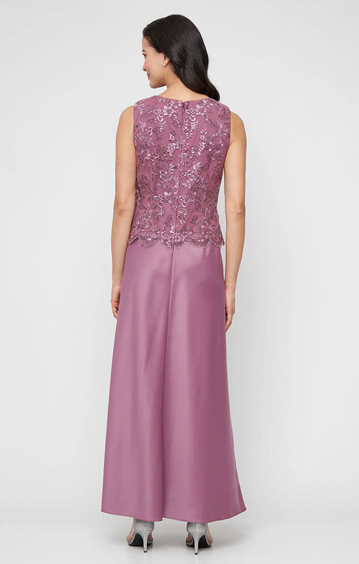 Alex Evenings 82171823 Formal Long Petite Mother of the Bride Jacket Dress - Primitiveus