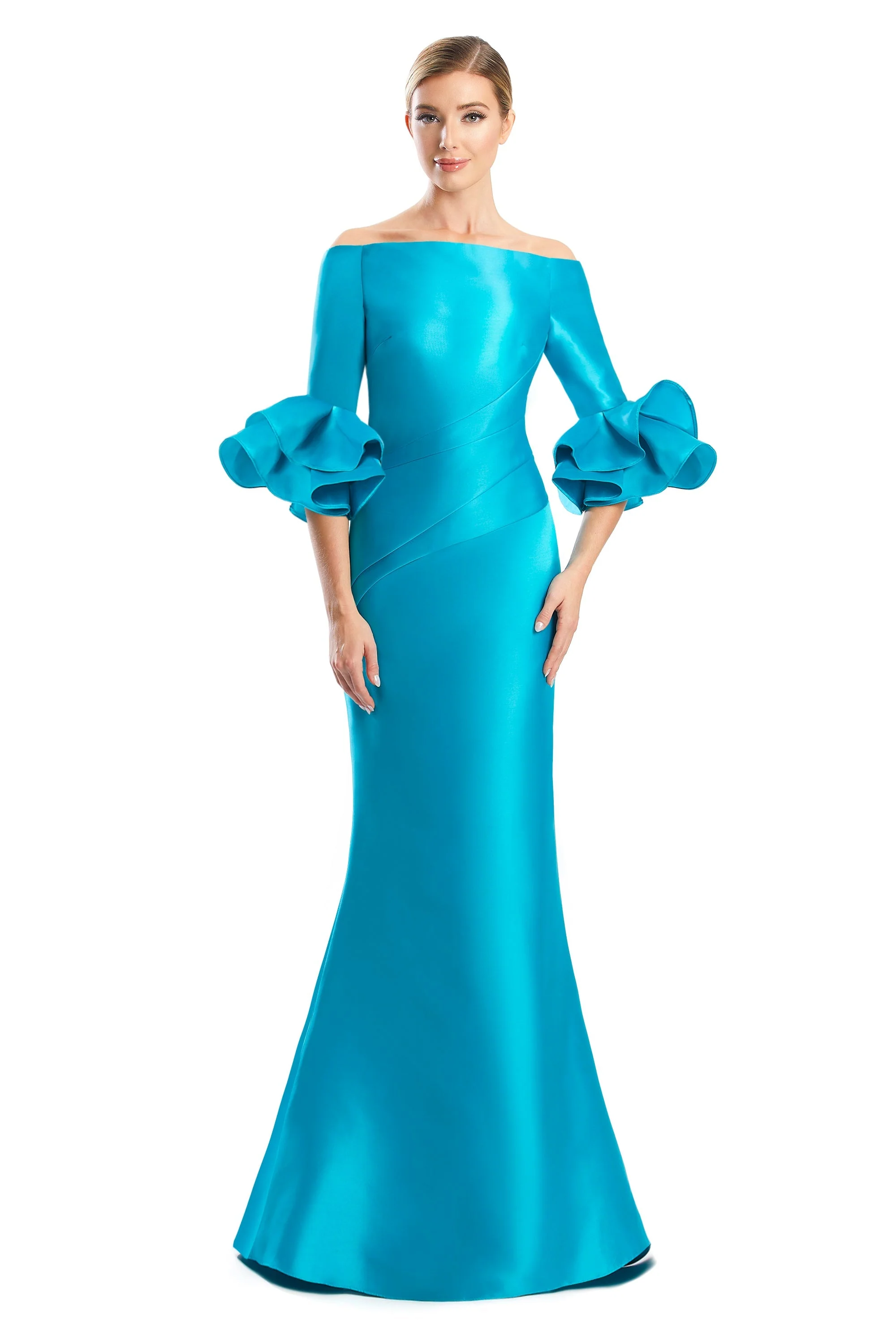 Alexander by Daymor 1758S23 Long Mermaid Evening Formal Dress - Primitiveus