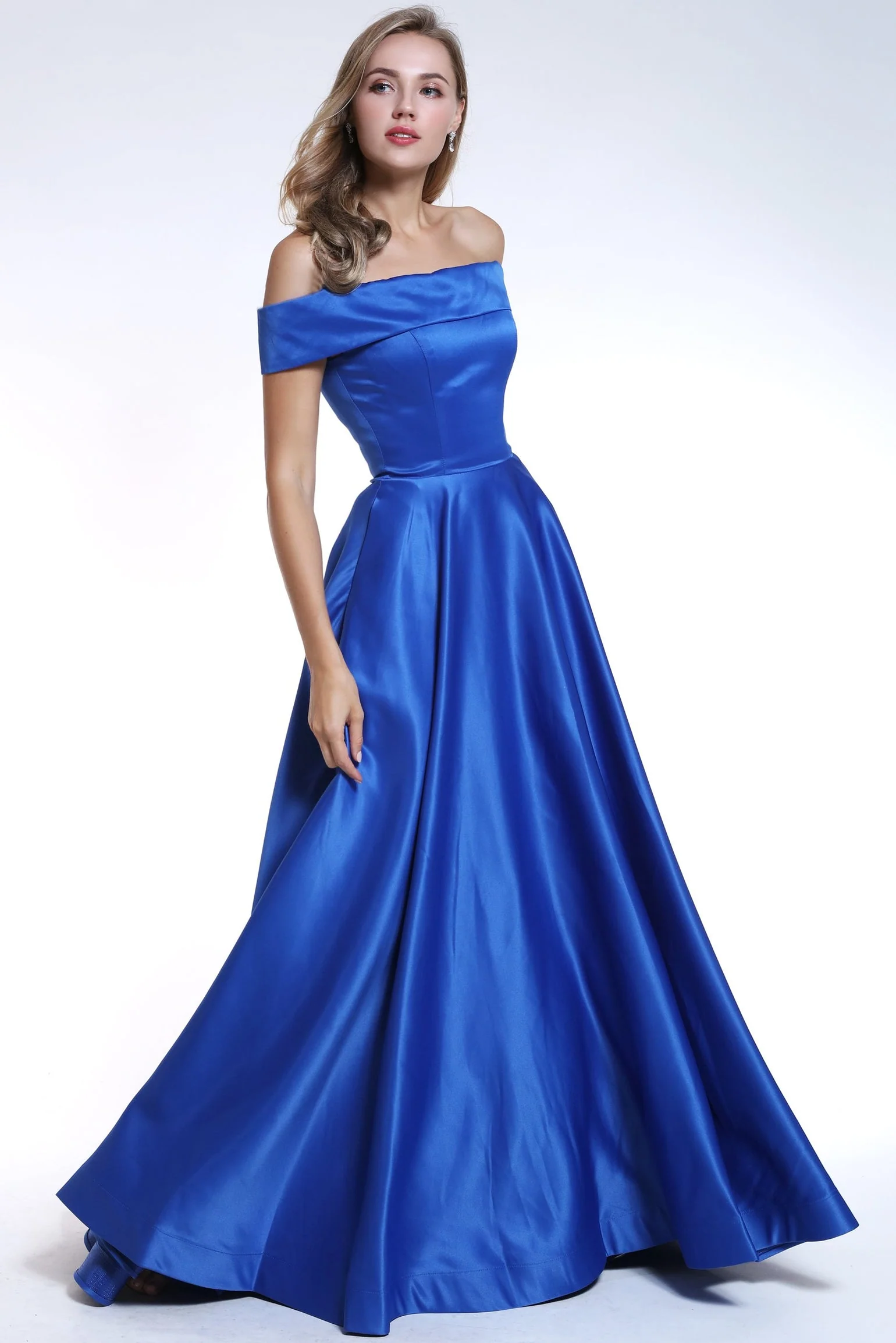 Ava Presley 24653P Fitted Long Formal Prom A Line Dress - Primitiveus
