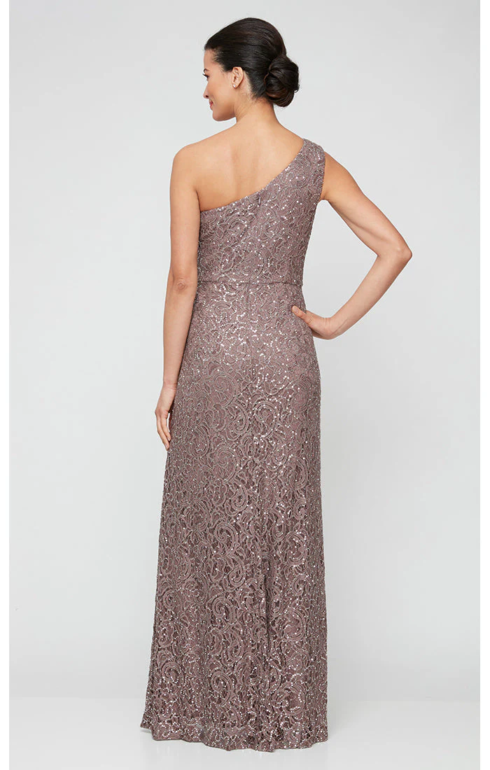 Alex Evenings 81122625 Long Formal Sequin Evening Dress - Primitiveus