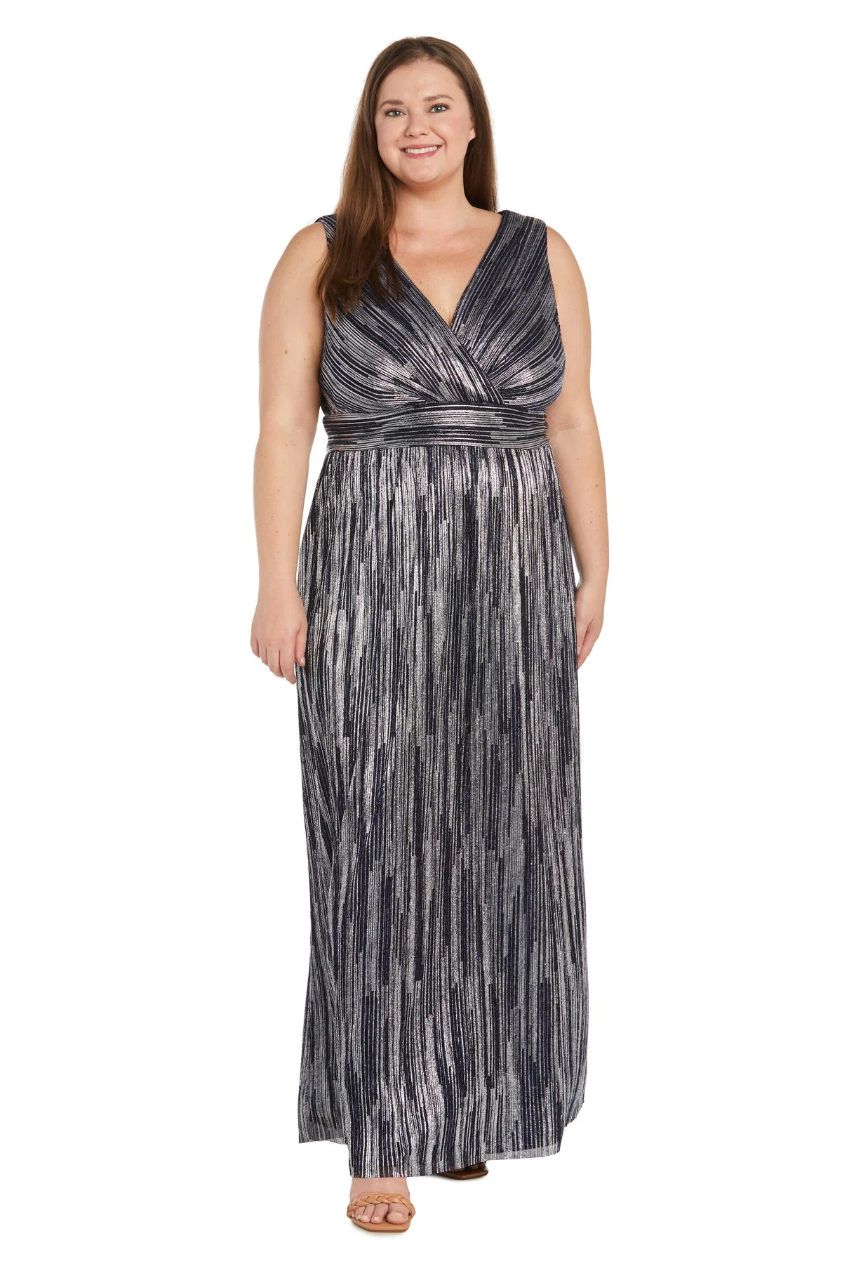 R&M Richards 2781W Two Piece Long Formal Plus Size Jacket Dress - Primitiveus