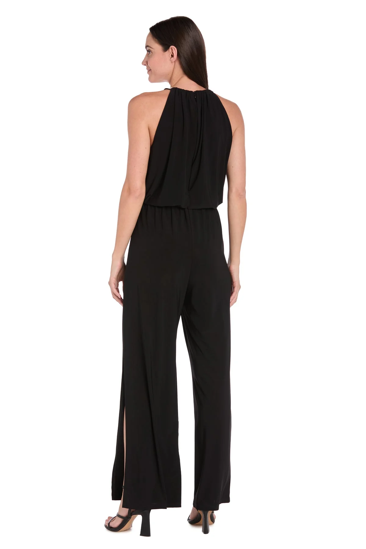 R&M Richards 3440P Long Petite Formal Jumpsuit - Primitiveus
