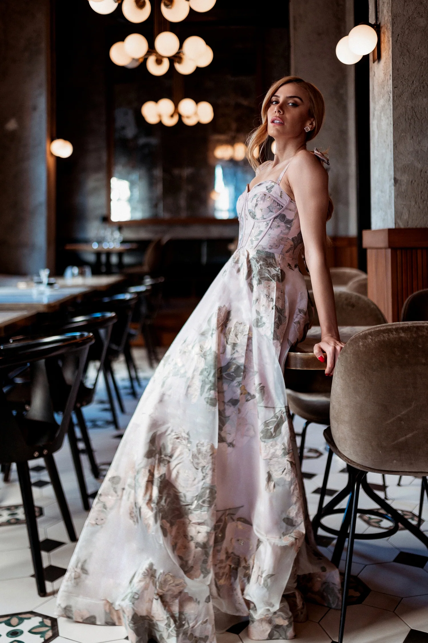 Tina Holly TK210 Floral Pink 20 Sale - Primitiveus