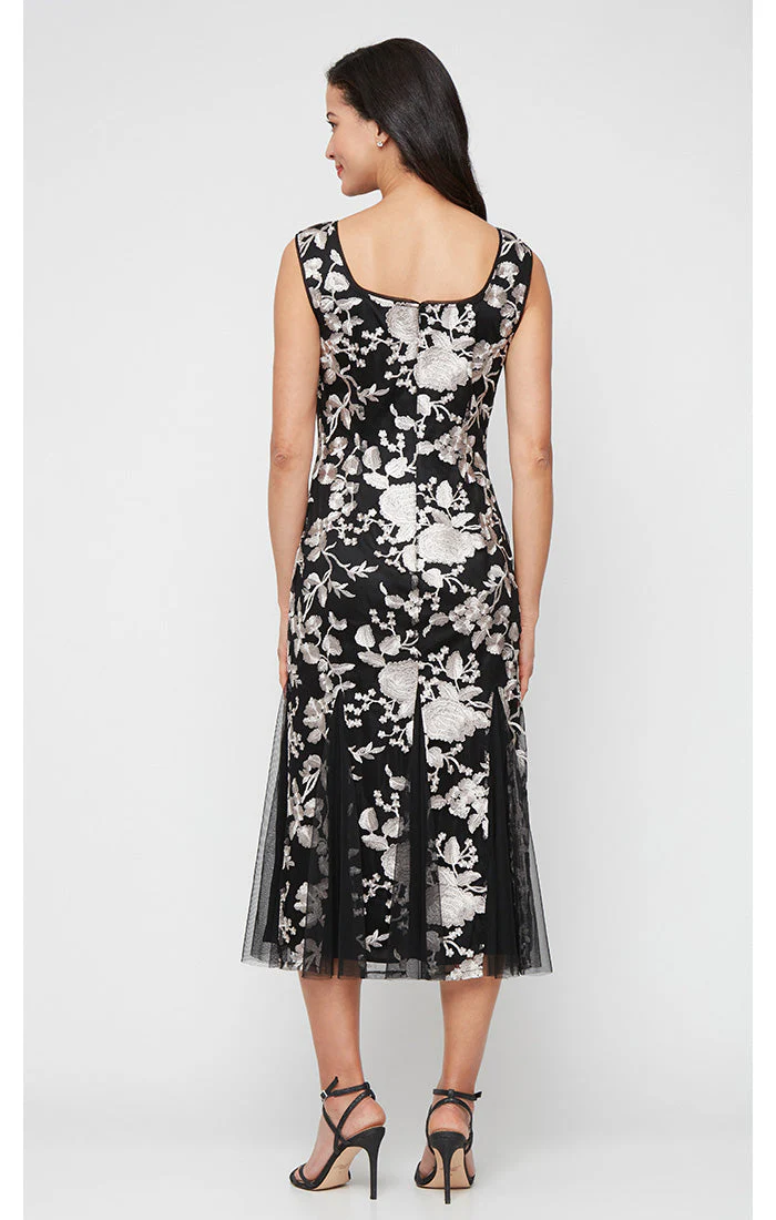 Alex Evenings 81171804 Mother of the BrideJacket Midi Length Dress - Primitiveus