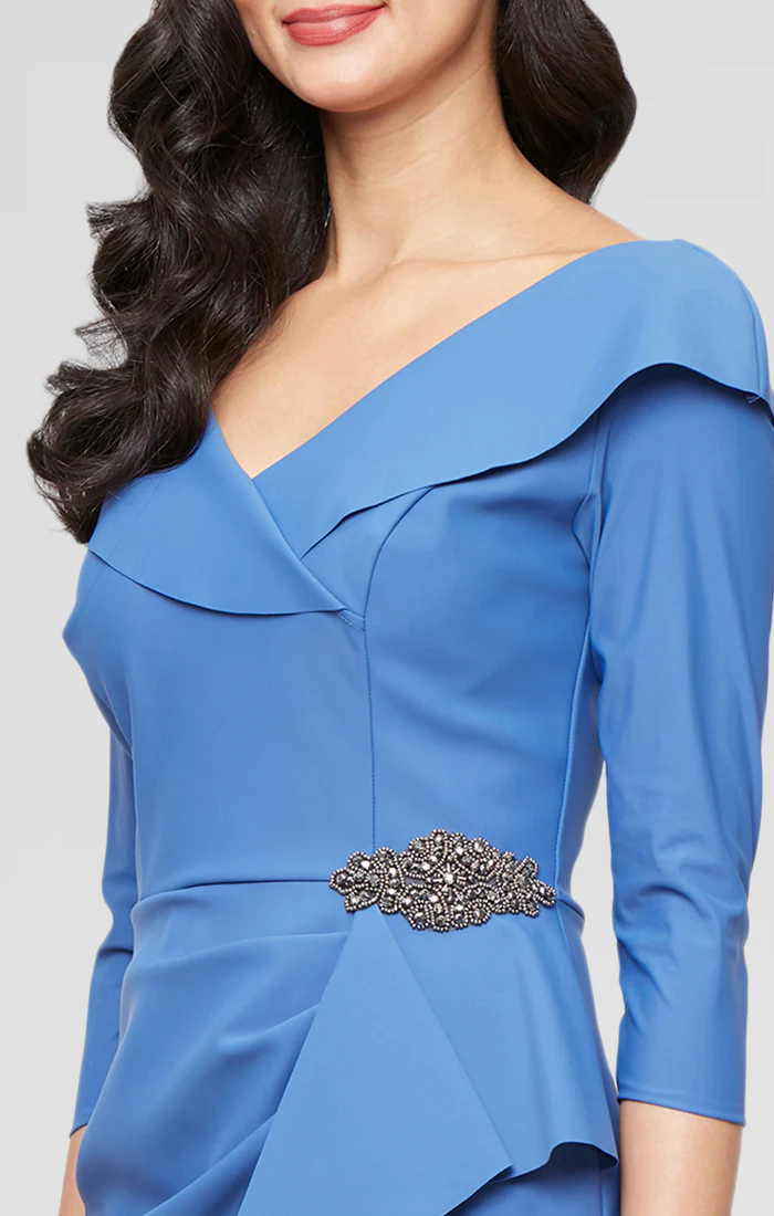 Alex Evenings 8134462 Beaded Short Mother of the Bride Cocktail Dress - Primitiveus