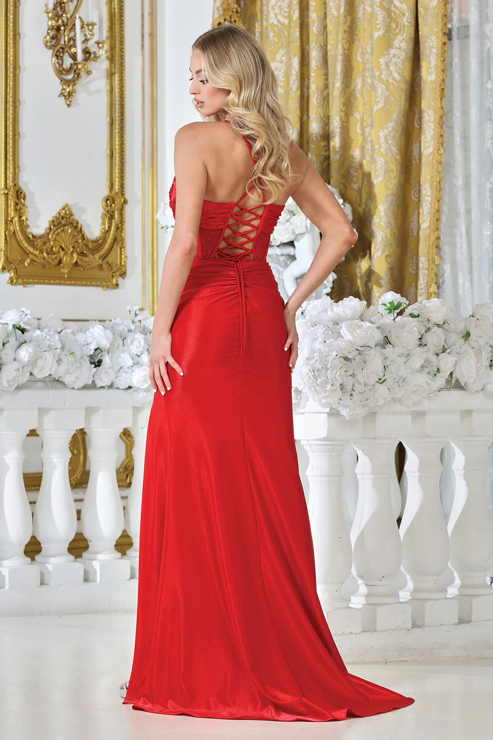 Adora Design 3329 Long Formal Fitted Prom Dress - Primitiveus