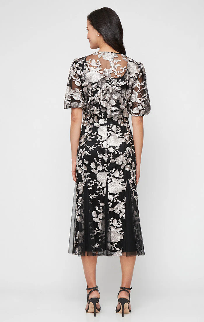 Alex Evenings 81171804 Mother of the BrideJacket Midi Length Dress - Primitiveus