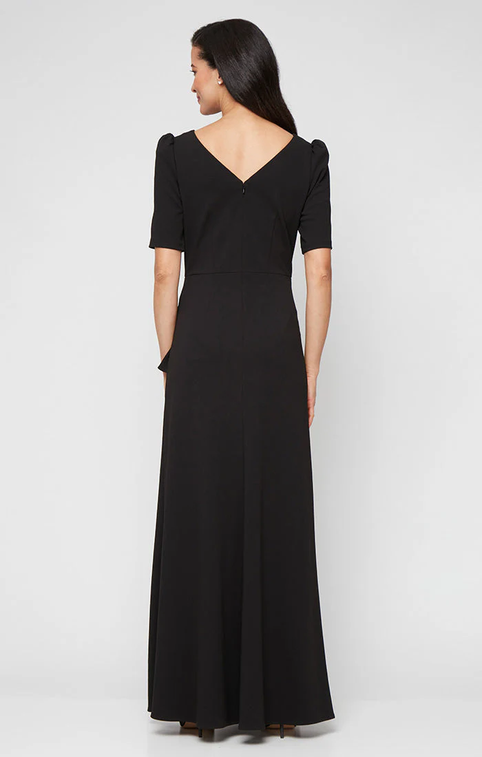 Alex Evenings 8160436 Formal Long Mother of the Bride Ruffle Dress - Primitiveus