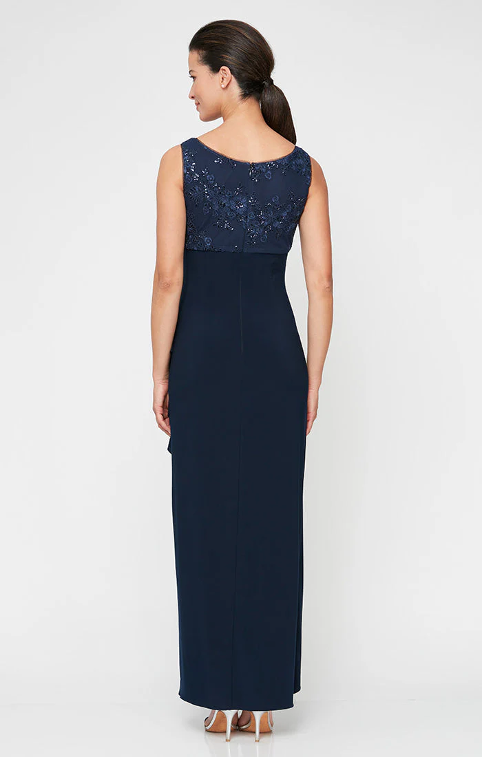 Alex Evenings 82171194 Petite Formal Mother of the Bride Long Jacket Dress - Primitiveus