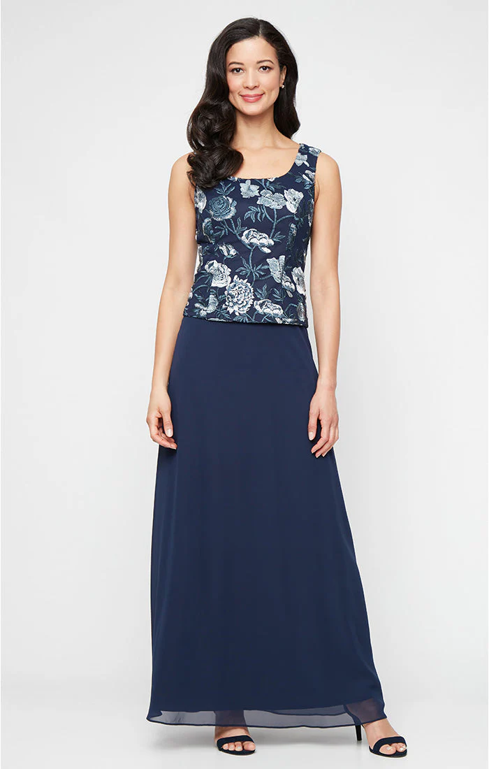 Alex Evenings 81171824 Long Formal Mother of the Bride Jacket Dress - Primitiveus